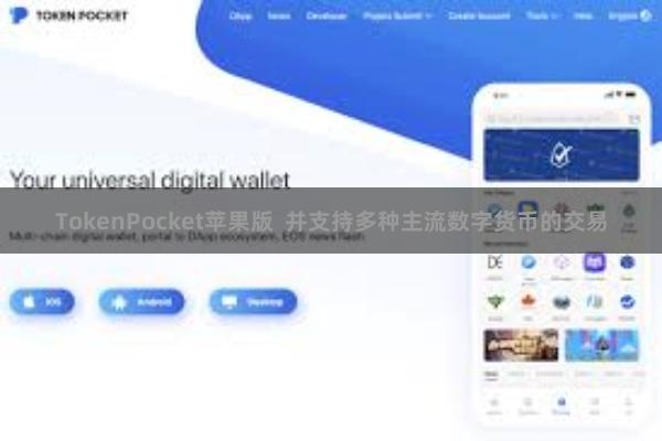 TokenPocket苹果版  并支持多种主流数字货币的交易